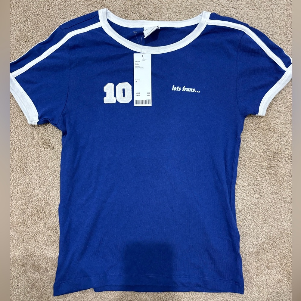 iets frans top from urban outfitters. NWT